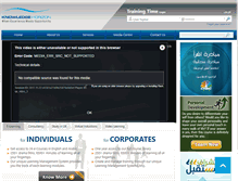 Tablet Screenshot of abc.knowledgehorizon.com